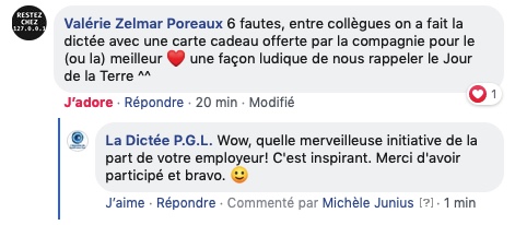 La Grande Dictee Du Jour De La Terre Un Franc Succes Fondation Paul Gerin Lajoie